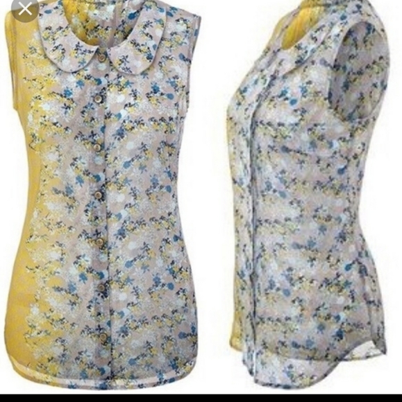 CAbi Tops - NEW Cabi 50/50 Floral Blouse